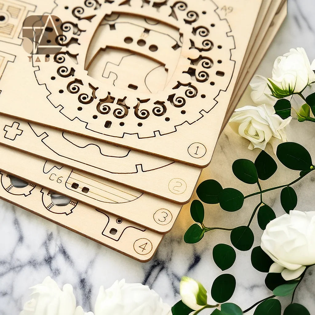 Wooden Airship 3D Puzzle – Build, Explore & Display!