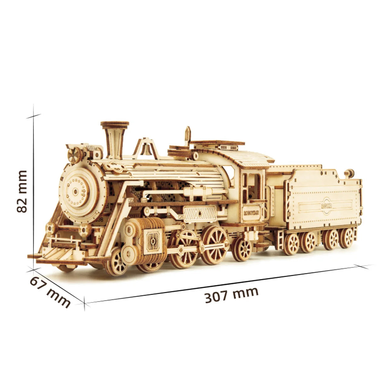 Vintage Transportation Wooden Model Puzzles - 1:15 Scale Building Kits