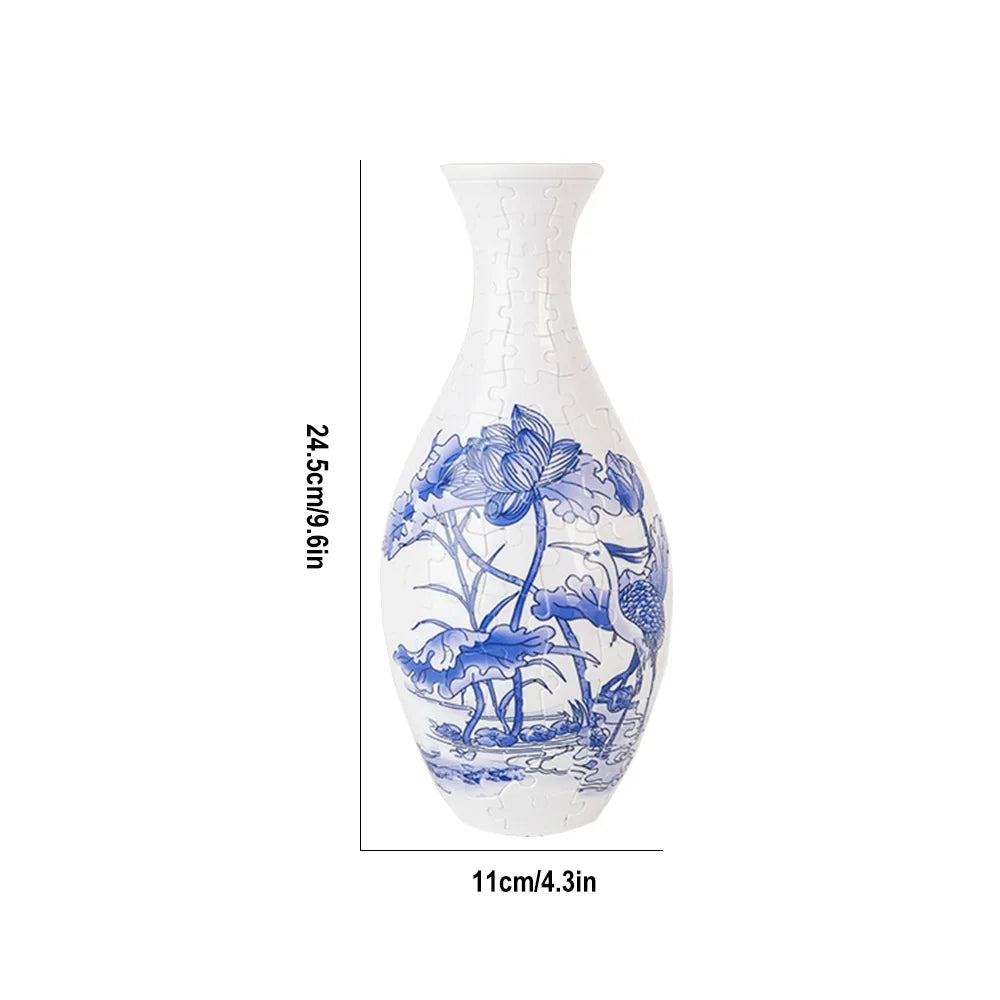 3D Vase Jigsaw Puzzle