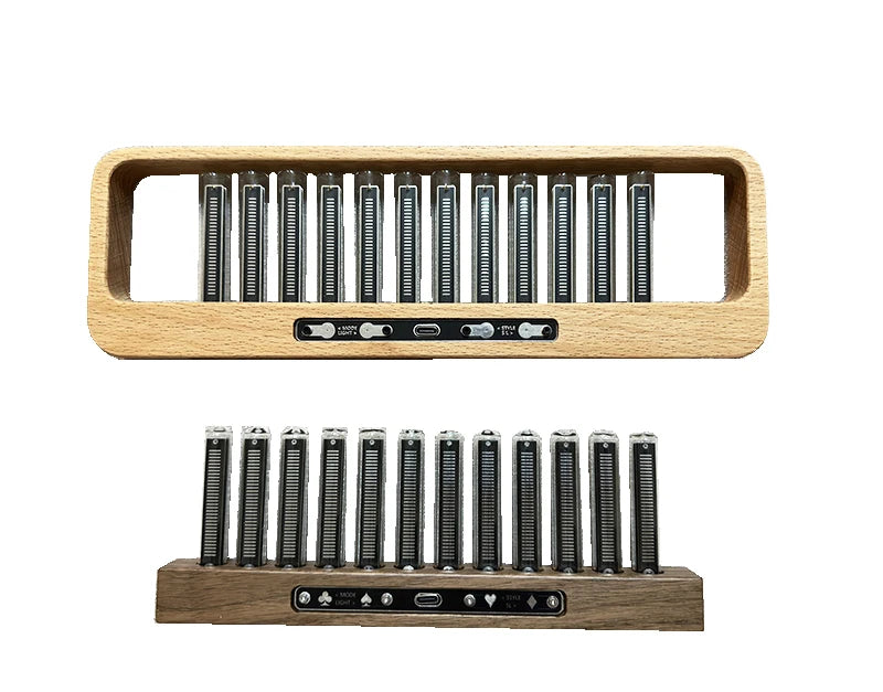 Nixie Glass Tube Music Visualizer – Hand-Crafted Retro Tech With Modern LED Magic