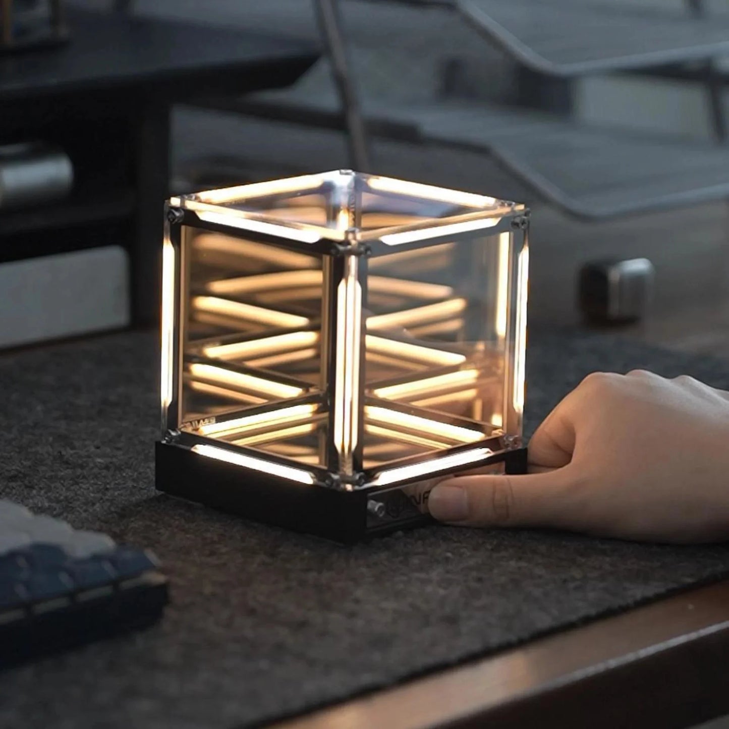 5D Infinity Cube Mirror Lamp