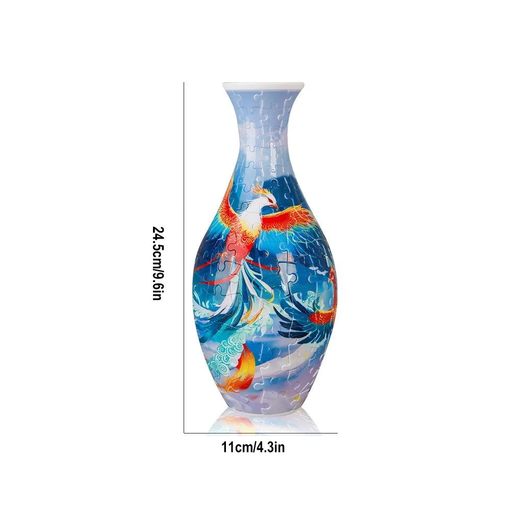 3D Vase Jigsaw Puzzle