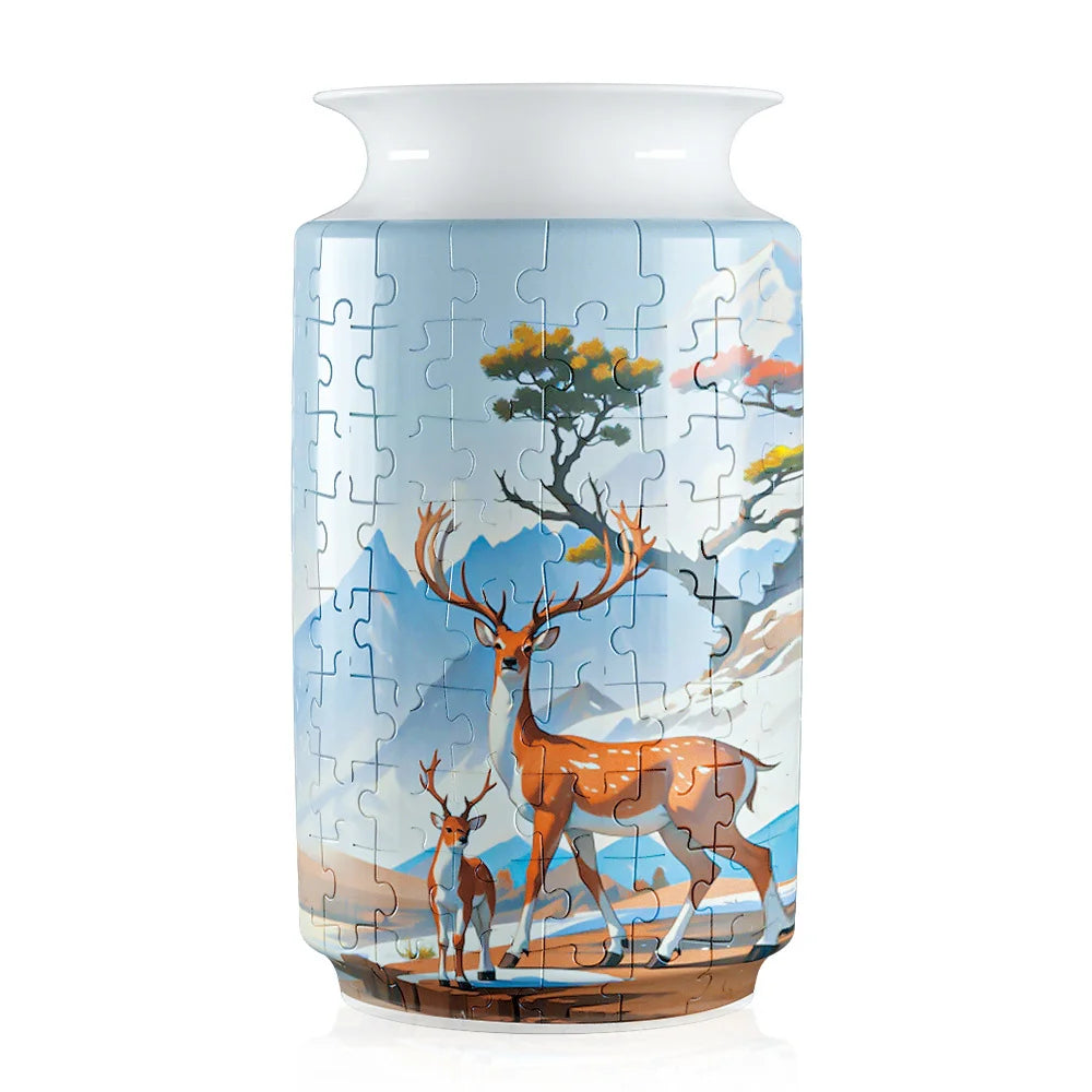 3D Vase Jigsaw Puzzle