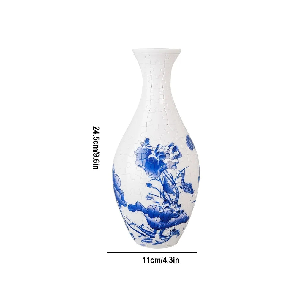 3D Vase Jigsaw Puzzle