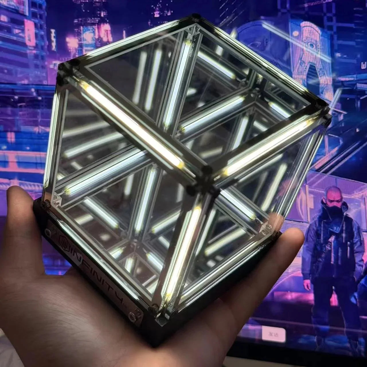 5D Infinity Cube Mirror Lamp