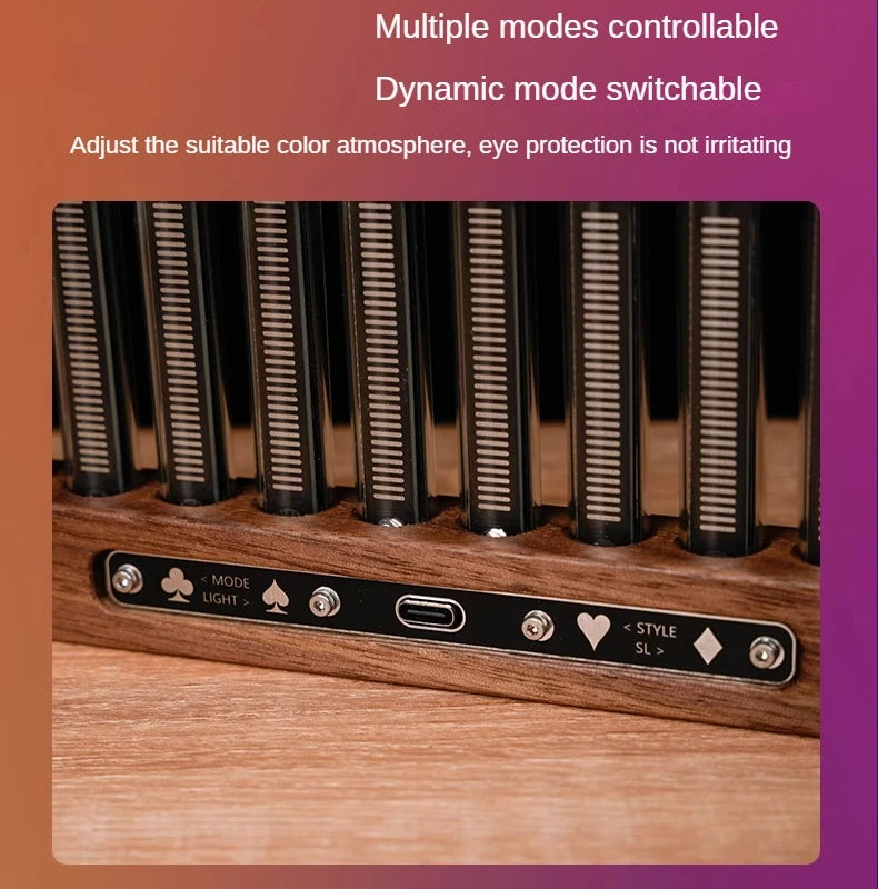 Nixie Glass Tube Music Visualizer – Hand-Crafted Retro Tech With Modern LED Magic