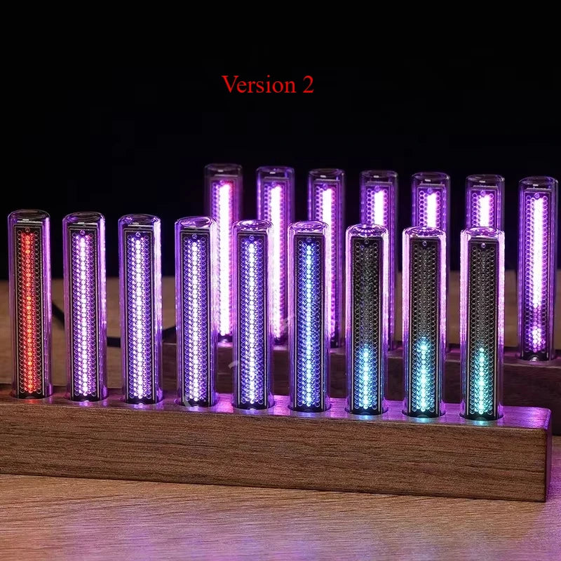 Nixie Glass Tube Music Visualizer – Hand-Crafted Retro Tech With Modern LED Magic