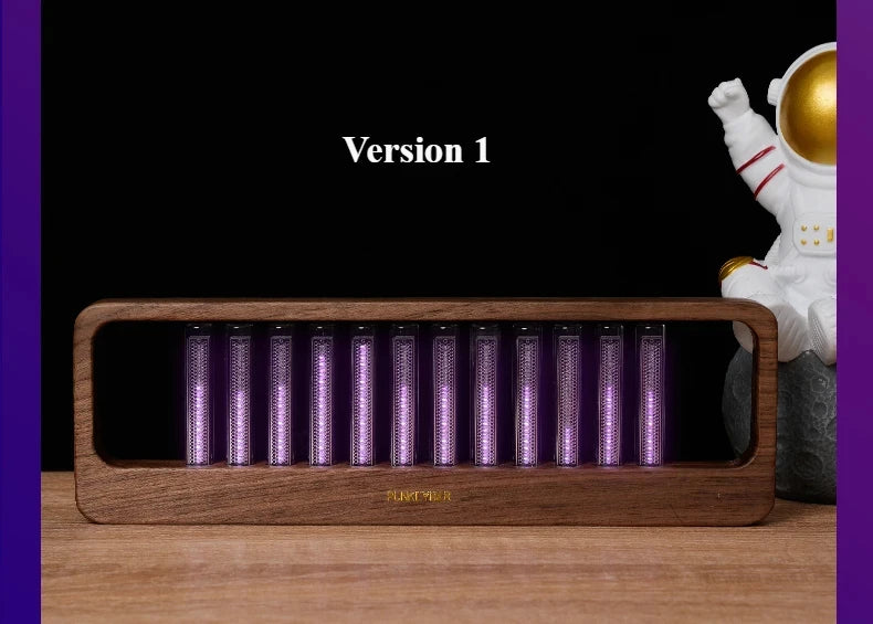 Nixie Glass Tube Music Visualizer – Hand-Crafted Retro Tech With Modern LED Magic