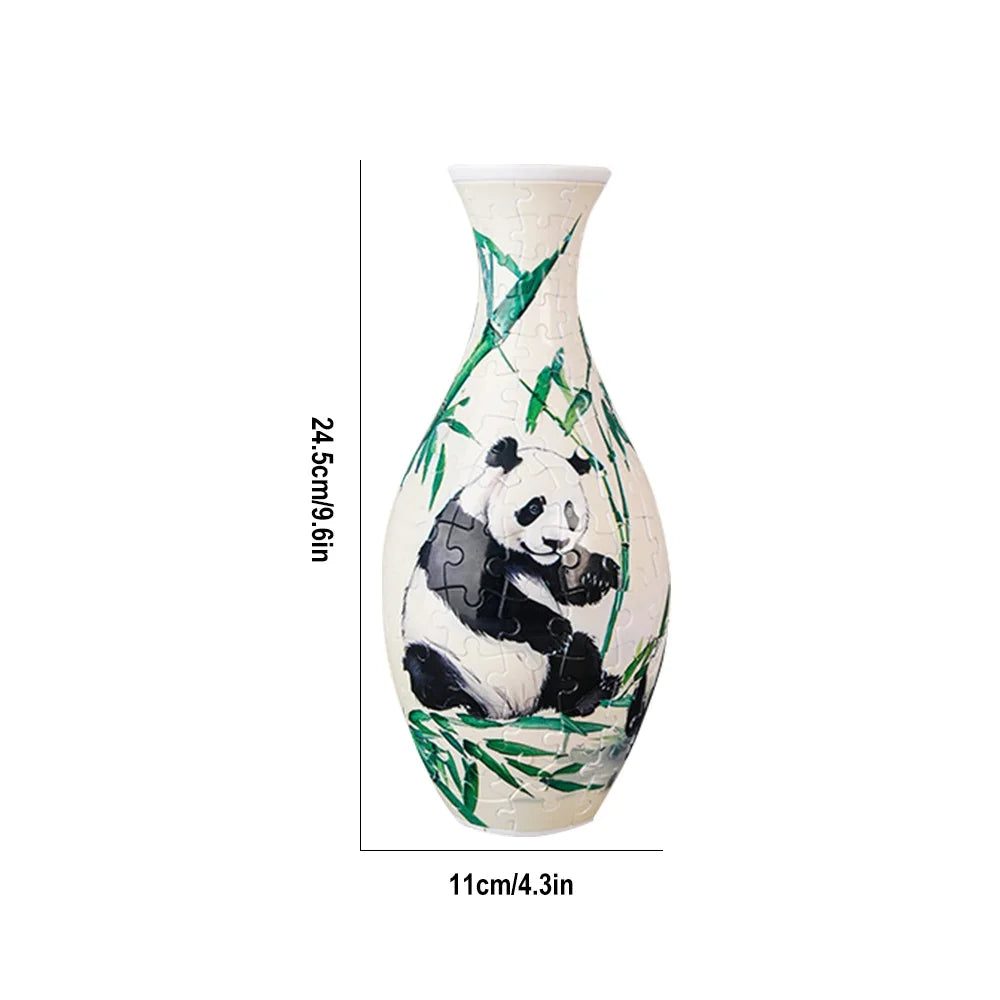 3D Vase Jigsaw Puzzle