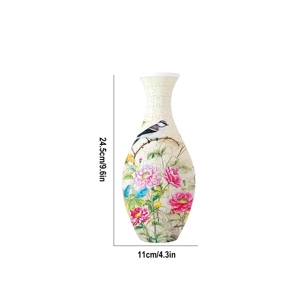 3D Vase Jigsaw Puzzle
