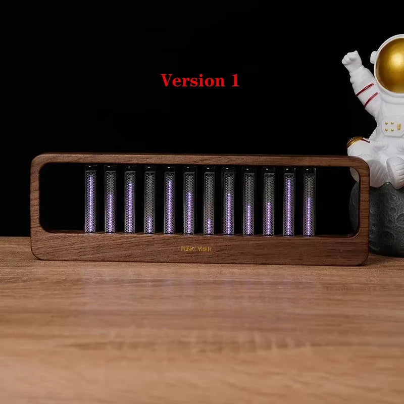 Nixie Glass Tube Music Visualizer – Hand-Crafted Retro Tech With Modern LED Magic