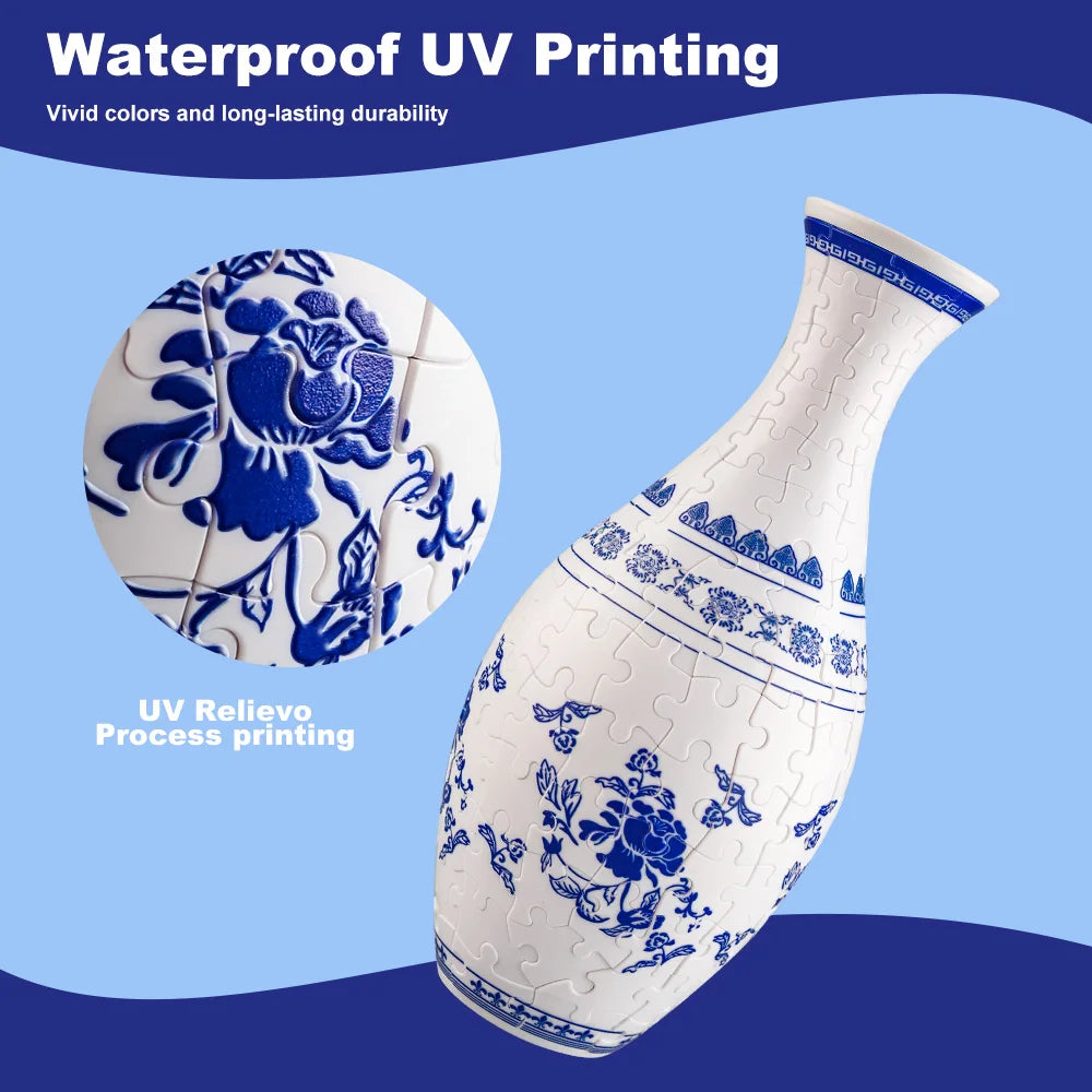 3D Vase Jigsaw Puzzle
